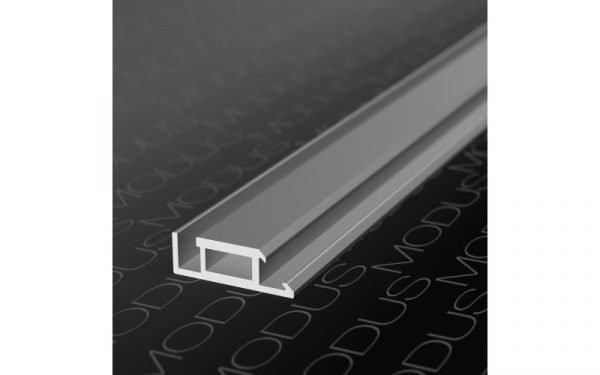 Алюминиевый профиль TL 31 для световой полки черный мат A26, 36*12 мм, 45 гр., L-5м
