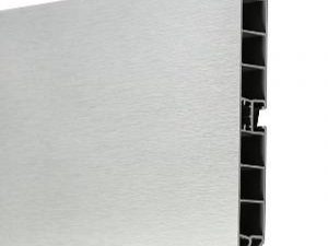 Цоколь алюминиевый MODUS Н100 4м серебро А00
