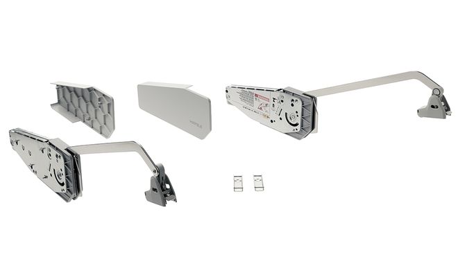 Подъемный механизм FREE FOLD модель H5fo ПРАВЫЙ высота фасада/вес 770-840/8,0-15,5 кг Подъемный механизм FREE FOLD модель H5fo ПРАВЫЙ высота фасада/вес 770-840/8,0-15,5 кг