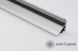 Алюминиевый профиль угловой открытй 21*17мм, L-2м для лент шириной до 15мм