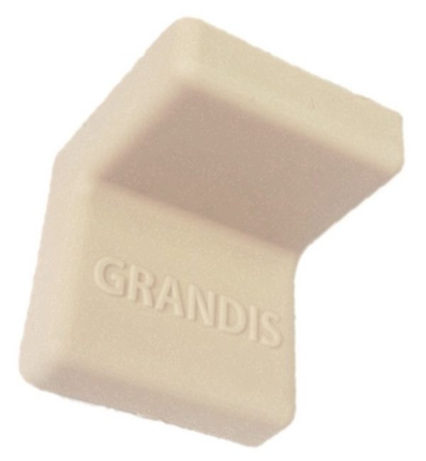 Уголок Грандис малый пластиковый ясень (клен) 20х20