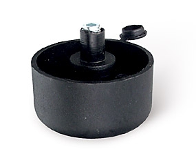 Подпятник регулируемый GTV d-50 h-27, черная