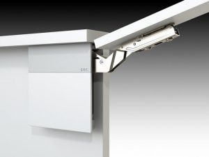 TOP STAY SQ light PUSH индекс 580-1350 (h-250-400 w-400, 2-4-9кг) с загл. белый