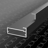 MZ 013-01 (ЧЕРНЫЙ БРАШ A25) Профиль ИНТЕГРИРОВАННЫЙ , 2,85 м
