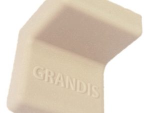 Уголок Грандис пластиковый ясень (клен) 25х25