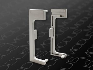 Заглушки к профилю С ПОДСВЕТКОЙ КВ95 MODUS "C" (левая/правая), цвет: Черный