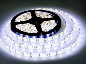 Светодиодная лента Standard IP33 5050/60 LED (12 Холодный 6000К) 840Lm/m Wt/m:14,4 (5м)