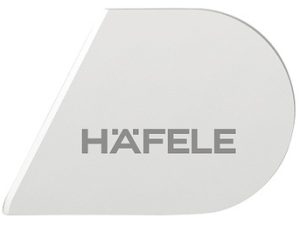 Заглушка декоративная для Free flap H 1.5 белая, правая