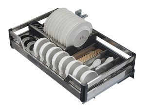 Корзина MEBAX сушка с отсеками 4 борта, напр. нижние, модуль 600мм, 425*564*148мм