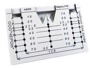 Мебельный шаблон для ручек 96мм и 128мм