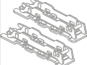 Планка под верхнюю петлю 3 D , (2 шт) TOP STAY ST