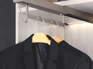 Выдвижная штанга Mebax 450-137 (425х137х54) серый жемчуг