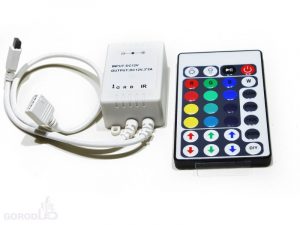 Контроллер LN-IR28B-12 (12V,72W, ПДУ 28кн Питающее напряжение, 12V, мощность, 72W LED CRISTAL
